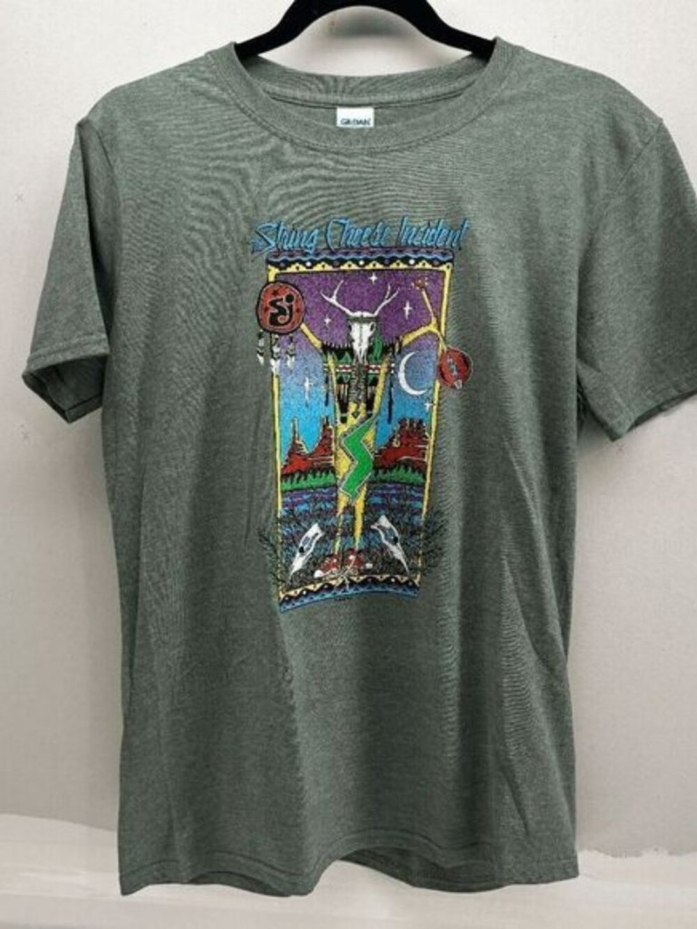 New The String Cheese Incident Concert Shaman Skull Size Medium Pycadellic Rock